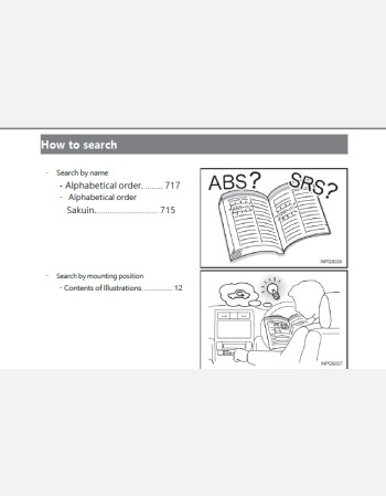 toyota vellfire 2018-2019 owners manual in english